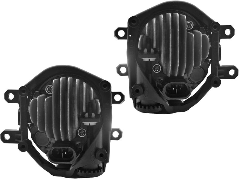 BOXLIGHT LED Fog Lights Compatible With 2014 2015 2016 Toyota Corolla S SE with Clear Lens Bumper Lamps Replacement Included Wiring Harness Kit Switch - Image 4